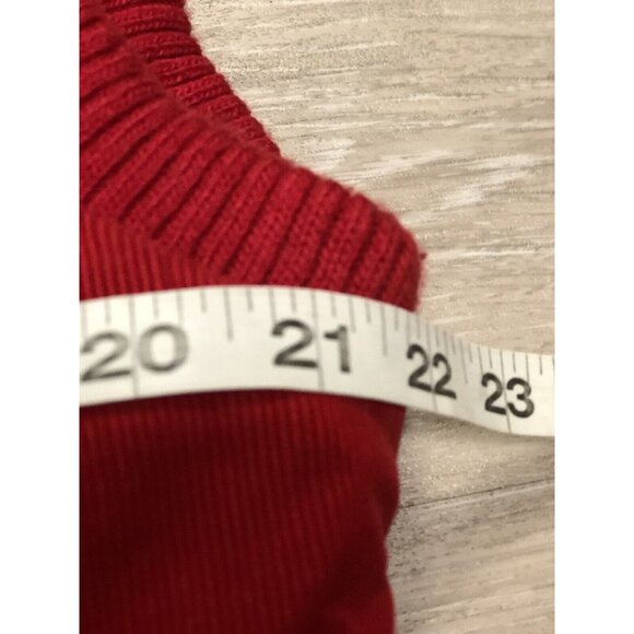 Vintage St Johns Bay Women’s Size Large Red Corduroy Vest - Picture 3 of 5